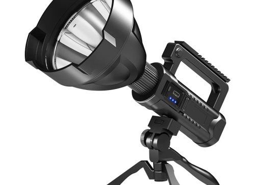 ĐÈN PIN SIÊU SÁNG CHIẾU XA 500M KÈM CHÂN CỐ ĐỊNH