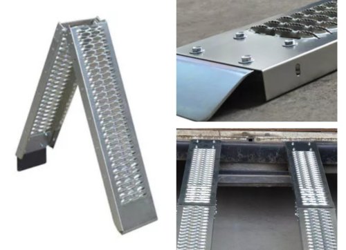 THANG DẪN XE MÁY GẤP GỌN BẰNG THÉP KHÔNG GỈ