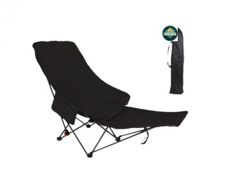 GHẾ XẾP GỌN ĐIÊU CHỈNH BẰNG NÚT- SIZE NHỎ MÀU ĐEN