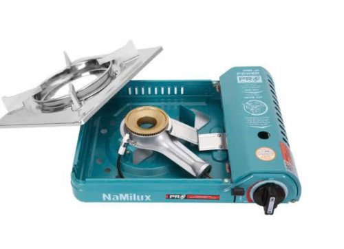 Bếp Gas Mini Namilux Hồng Ngoại Có Van Inline-Cut Tự Ngắt Ga An Toàn- Hàng Chính Hãng
