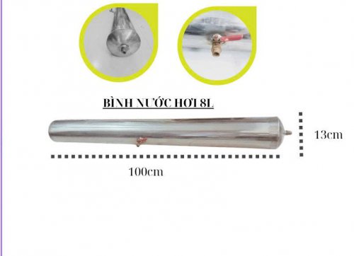 BÌNH NƯỚC HƠI CHẤT LIỆU INOX 304 - 8L